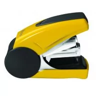Zszywacze biurowe - Tetis Mini zszywacz GV080-YV Żółto-czarny - miniaturka - grafika 1
