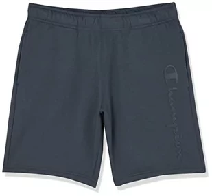 Champion Męskie spodnie Authentic Pants Script Logo Bermudy, szary cynowy, XS - Spodenki męskie - miniaturka - grafika 1