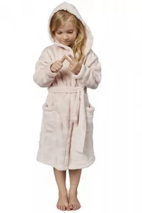 Italian Fashion Drina różowy szlafrok dziecięcy - Piżamy dla dziewczynek - miniaturka - grafika 1
