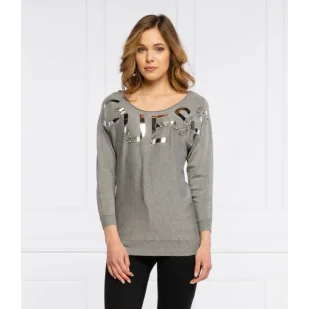 GUESS Sweter DORIS | Oversize fit - Swetry damskie - miniaturka - grafika 1