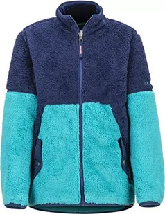 Marmot Dziewczęca kurtka polarowa Lariat niebieski Blue Tile/Arctic Navy XL - Kurtki i płaszcze dla dziewczynek - miniaturka - grafika 1