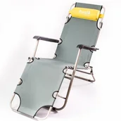 Leżaki ogrodowe - Leżak Składany Plażowy Ogrodowy Husla Huse 73920 - miniaturka - grafika 1