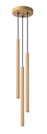 Lampy sufitowe - Złota potrójna nowoczesna lampa wisząca tuby - 13X A379 Z2-K87 - miniaturka - grafika 1