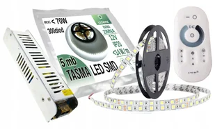 Zestaw 5m Taśma Led 5050 Biała Zimna P. Dotykowy - Taśmy LED - miniaturka - grafika 1