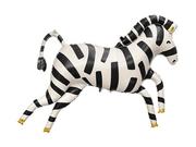 Balony i akcesoria - PartyDeco Balon foliowy Zebra, 115x85 cm, mix FB121 [18037153] - miniaturka - grafika 1