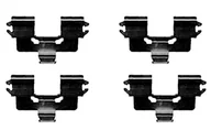 Klocki hamulcowe - HELLA PAGID 8DZ 355 203-711 Zestaw akcesoriów, klocki hamulcowe - K0249 - System hamulcowy: Akebono - dla m. in. EUNOS / MAZDA - miniaturka - grafika 1