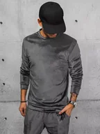 Bluzy męskie - Bluza męska szara Dstreet BX5533-XL - miniaturka - grafika 1