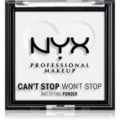 Pudry do twarzy - NYX Professional Makeup Can’t Stop Won’t Stop Mattifying Powder Bright Translucent - miniaturka - grafika 1