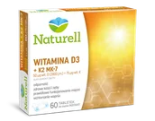 Witaminy i minerały - Naturell USP ZDROWIE Witamina D3 + K2 MK-7 x 60 tabl do ssania INSTANT |  OD 149 PLN! - miniaturka - grafika 1