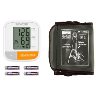 Sencor SBP 6800WH Manometr cyfrowy 41009192 - Ciśnieniomierze i akcesoria - miniaturka - grafika 1