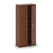 Szafy biurowe - B2B Partner Szafa biurowa Mirelli A+, 800 x 400 x 1800 mm, orzech CF F07417, SS-881 - miniaturka - grafika 1