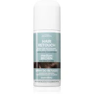 Farby do włosów i szampony koloryzujące - Joanna Hair Retouch spray do retuszu Średni Brąz 75ml - miniaturka - grafika 1