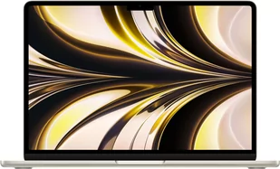 APPLE MacBook Air MLY13RU/A 13.6" 2560x1664 RAM 8GB SSD 256GB 8-core GPU ENG macOS Monterey Starlight 1.24 kg MLY13ZE/A - Laptopy - miniaturka - grafika 1