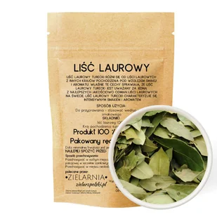 Liść laurowy 50g ZIELARZPOLSKI.PL - Zdrowa żywność - miniaturka - grafika 1