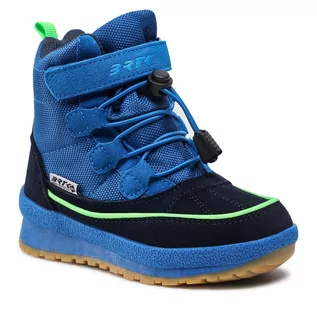 Buty dla chłopców - Śniegowce Bartek - 14288005 Niebieski - grafika 1