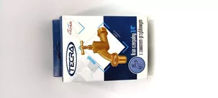 Tycner Kran czerpalny 3/4 mosiądz z zaworem grzybkowym - Akcesoria grzewcze - miniaturka - grafika 1