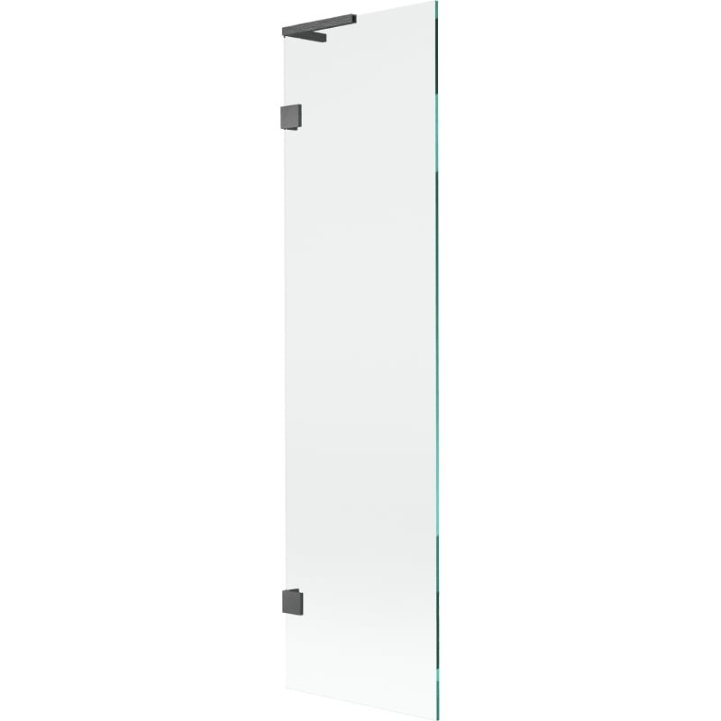 Mexen Lunar L parawan nawannowy 1-skrzydłowy 50 x 150 cm, transparent, gun gray szczotkowany - 897L-050-000-66-00