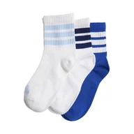 Skarpetki dla dzieci - Dziecięce Skarpety za kostkę ADIDAS LK RIB 3PP SO JD1348 – Biały - miniaturka - grafika 1