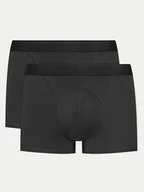 Majtki męskie - Sloggi Komplet 2 par bokserek 10209417 Czarny - miniaturka - grafika 1