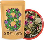 Herbata - Women'S Energy Zielona Herbata Papaja Miłorząb Bambus Melisa Trawa Cytrynowa. Herbata Dzien Kobiet Pomysł Na Prezent Leo Tea - miniaturka - grafika 1