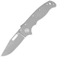 Noże - Nóż składany Demko AD20.5 Clip Point Milled Titanium, Stonewashed CPM 20CV by Andrew Demko (205-20CV-TI-TEX-CP) - miniaturka - grafika 1