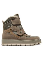 Buty dla dziewczynek - Primigi Śniegowce 6870011 D GORE-TEX Beżowy - miniaturka - grafika 1
