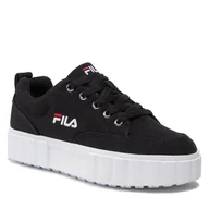 Sneakersy damskie - Sneakersy Fila Sandblast C Wmn FFW0062.80010 Czarny - miniaturka - grafika 1