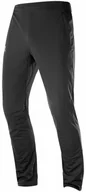 Spodnie sportowe damskie - Salomon Spodnie Agile Warm Black 403794 - miniaturka - grafika 1