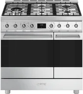 Kuchenki gazowo-elektryczne - SMEG C92GPX2 - miniaturka - grafika 1