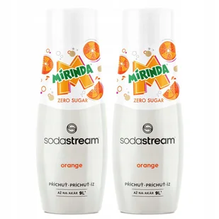 Syrop koncentrat sok SodaStream Mirinda Zero BEZ CUKRU 2 szt. - Syropy i koncentraty owocowe - miniaturka - grafika 1