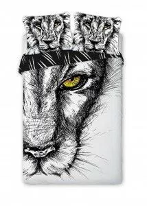 Faro Pościel Wild lew 160x200 + 2 x 70x80 - Pościel dla dzieci - miniaturka - grafika 1