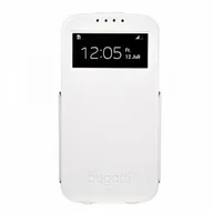 Etui i futerały do telefonów - Bugatti Ultrathin Flip Case für Samsung Galaxy S4 i9505weiss - miniaturka - grafika 1
