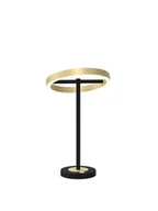 Lampy stojące - Brest lampa stołowa 1xLED/10,5W czarna/złota 8016-104 - miniaturka - grafika 1