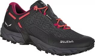 Buty sportowe damskie - Buty Biegowe Damskie Salewa Speed Beat GTX - Asphalt/Fluo Coral - grafika 1