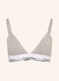 Calvin Klein Biustonosz Trójkątny Icon Cotton Modal grau - Biustonosze - miniaturka - grafika 1