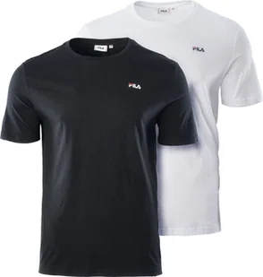 Fila Koszulka męska BROD tee / double pack Biała+Czarna r. M - Koszulki męskie - miniaturka - grafika 1