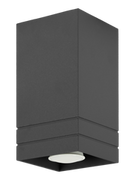 Lampy sufitowe - Lampex Lampa sufitowa Neron A, czarna - miniaturka - grafika 1