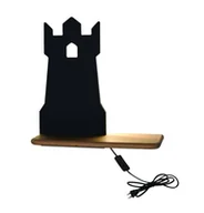 Lampy ścienne - Candellux Lampa kinkiet półeczka 5W LED 4000K IQ Kids Tower 21-85030 21-85030 - miniaturka - grafika 1