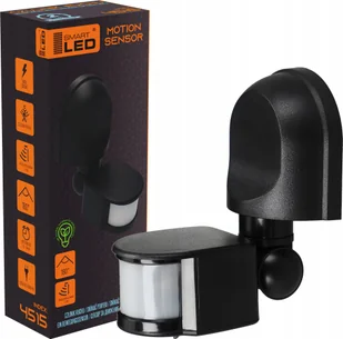 Czujnik ruchu zmierzchu na ściane Pir Led sensor - Akcesoria do oświetlenia - miniaturka - grafika 1