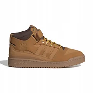 Sneakersy damskie - Buty sportowe adidas Forum Mid wygodne sneakersy wysokie skóra roz. 41 1/3 - miniaturka - grafika 1