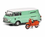 Samochody i pojazdy dla dzieci - Schuco Barkas B1000 Workshop Service With  1:43 450365400 - miniaturka - grafika 1