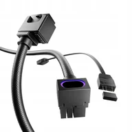 Kable komputerowe i do monitorów - Przewód przedłużacz do karty graficznej 8 Pin TYP B Asiahorse Hydrus ARGB - miniaturka - grafika 1