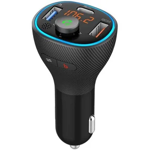 TRANSMITER samoch FM MP3 z funkcją BT,USB LCD FM-73 ART QC3.0 - Transmitery FM - miniaturka - grafika 1