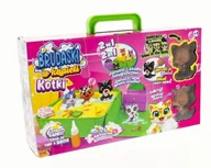 Figurki dla dzieci - Brudaski w kąpieli Kotki w jacuzzi - miniaturka - grafika 1