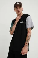 Koszulki męskie - Vans t-shirt męski kolor czarny wzorzysty - miniaturka - grafika 1