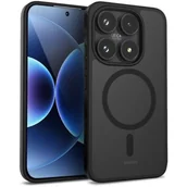 Etui i futerały do telefonów - Etui CRONG Hybrid Matte Magnetic MagSafe do Xiaomi 17 Czarny - miniaturka - grafika 1