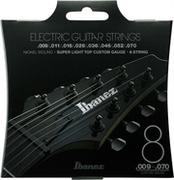 Struny gitarowe  - Ibanez iegs81 gitara elektryczna komplet strun (Nickel Wound, 8-String, 010  074 IEGS82 - miniaturka - grafika 1