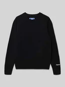 Swetry dla chłopców - Sweter o kroju regular fit z efektem dzianiny model ‘Jorno’ - miniaturka - grafika 1