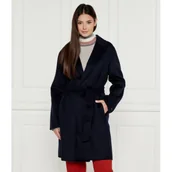 Płaszcze damskie - Tommy Hilfiger Wełniany płaszcz - miniaturka - grafika 1