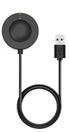 Akcesoria do smartwatchy - Ładowarka Stacja Kabel Do Fossil Gen 4 / Gen 5 / Gen 6 Czarna - miniaturka - grafika 1